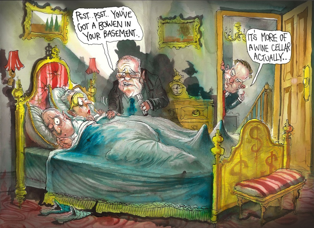 David Rowe's cartoon. February 1, 2018.