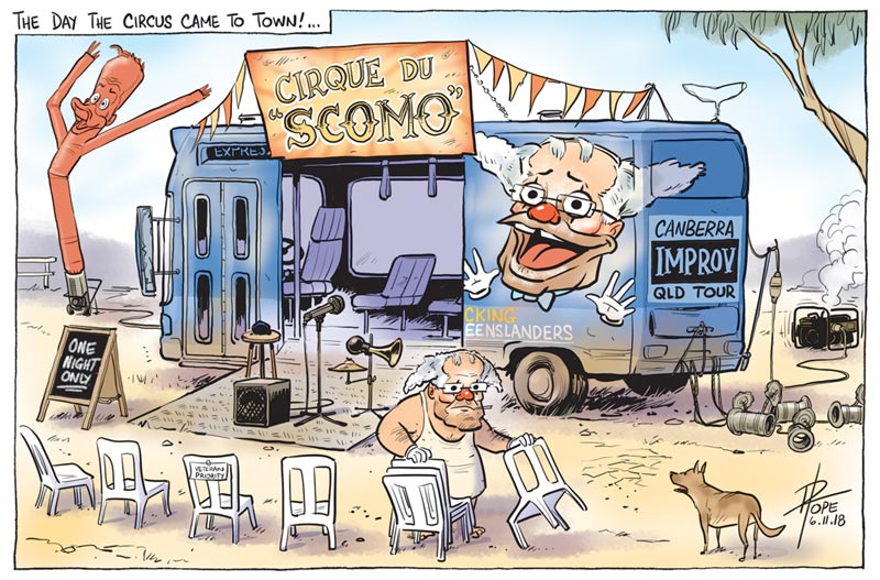 Cartoon, Cirque du Scomo