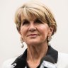 Julie Bishop will deliver a keynote address to the Chamber of Commerce in Hong Kong on Friday.