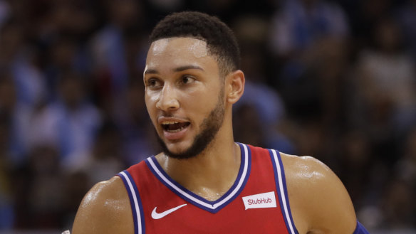 Historic: Ben Simmons has been named Australia's first ever NBA All-Star.