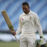 Selectors have been impressed with Khawaja's approach following his injury.