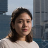 BB Parreno, an international student in Sydney, is worried that the pittance she earns on her savings will fall further if the Reserve Bank cuts interest rates