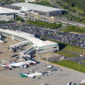 Brisbane Airport's international terminal.