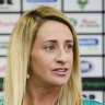 Canberra United coach Heather Garriock played 130 games for the Matildas. 