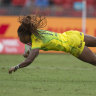 Barnstorming: Ellia Green starred as the Australians reached the final.