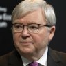 Former prime minister Kevin Rudd has emerged as a harsh critic of media mogul Rupert Murdoch.