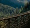 A trestle in the Myra Canyon on the Kettle Valley Rail Trail.