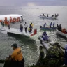 Crash site of the Lion Air plane in Indonesia.