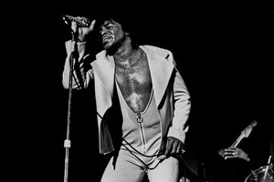 James Brown Performing at Musikhalle, Hamburg on February 1973,