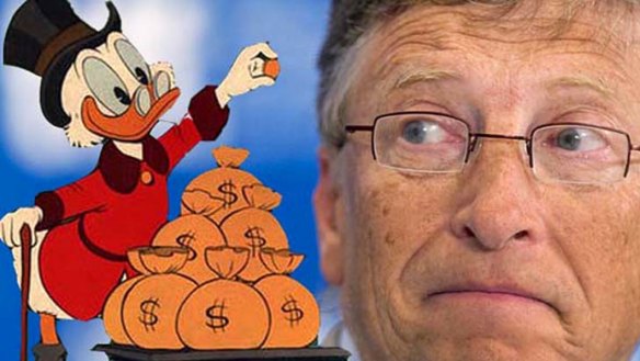 There's billionaires hoarding their riches, and others who give large parts away such as Microsoft's Bill Gates. But fact is there shouldn't be any billionaires.