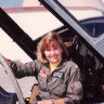 First female aviator in the Navy to fly a jet attack craft combated forces sexism