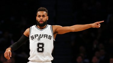 Individual brilliance: Patty Mills has starred two nights in a row for the Spurs.