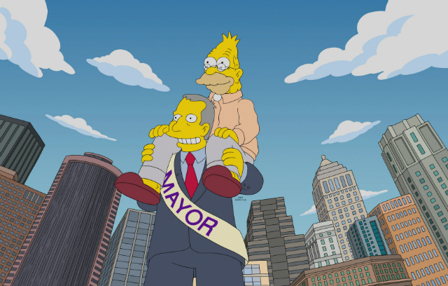 Huge 'Simpsons' Nerd Mayor de Blasio Makes Cameo On Show