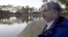 Stefano de Pieri on the banks of the Murray.