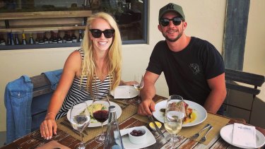 Rochelle and Ben Dryden, who arrived at Cape Grace Hotel in South Africa to discover their booking had been cancelled by HotelQuickly.