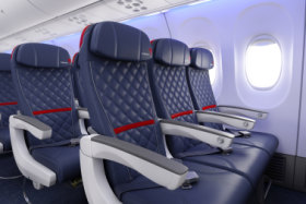 Delta Comfort+ on a Boeing 737-900ER (739).