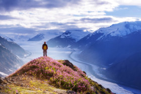 Hiking in Alaska 
