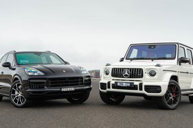 Porsche Cayenne Turbo v Mercedes-AMG G63