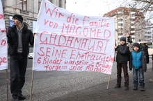 Protests in Germany against the extradition of refugee Gadamauri from Bulgaria to Russia