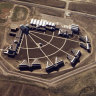 The maximum security facility in Florence, Colorado, pictured in 2004. 