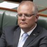 Prime Minister Scott Morrison during debate at Parliament House in Canberra on Tuesday.