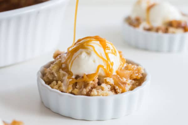 Caramel Apple Pie Dump Cake