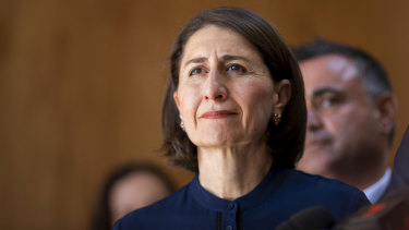 NSW Premier Gladys Berejiklian. 