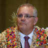 Prime Minister Scott Morrison on his recent trip to Fiji.