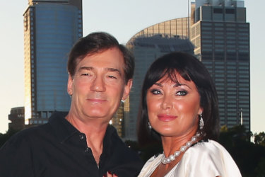 David and Lisa attend The Real Housewives of Sydney Launch in February 2017