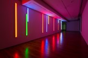 Australian Peter Kennedy's <i>Neon Light Installations</I>.