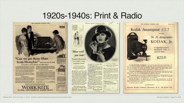 Raffaella Isidori: From “it’s mine” to “it’s me”: how the concept of branding has evolved over the last 50.000 years