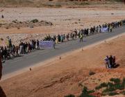 The villagers of Imider marching against Africa's biggest silver mine.