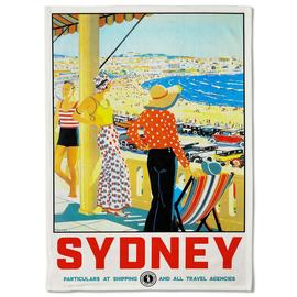 Sydney- La Brocante  Tea Towel