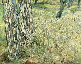 Tree Trunks in the Grass, 1890