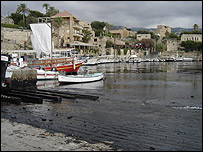 Byblos harbour. Photo: Hugh Sykes