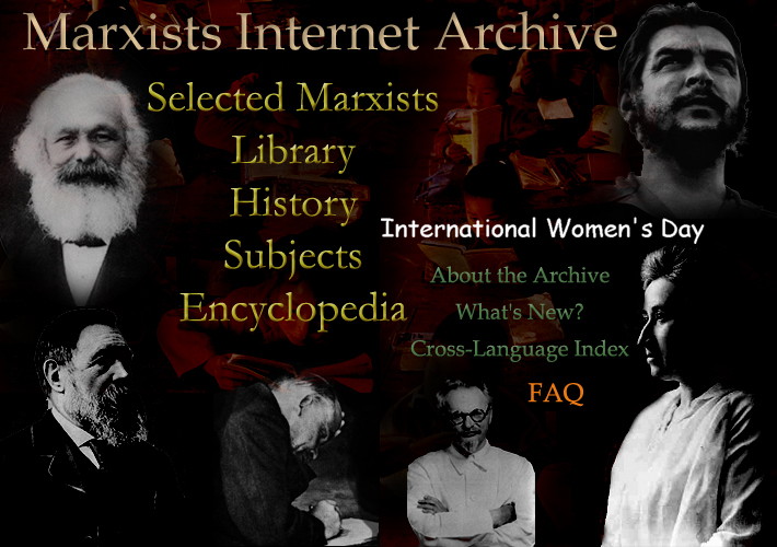 Marxists Internet Archive