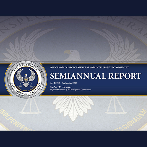 ICIG Semiannual Report April-September 2018