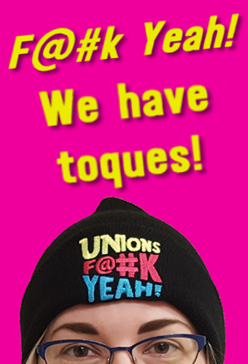 We have Unions F@#k Yeah! toques in our online store.