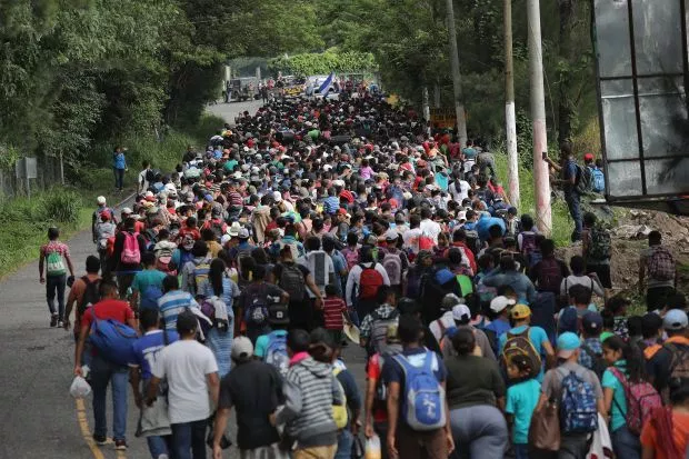 Honduran migrant caravan October 2018