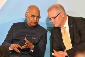 File:Ram Nath Kovind  Scott Morrison Prime Minister  Australia