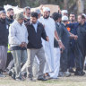 The funeral for one of 50 victims of the Christchurch mosque shootings.