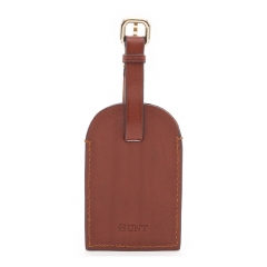 Handmade Leather Luggage Tag