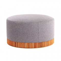 Hugo Round Ottoman