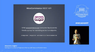 Alexandra Anghel: Building an E-commerce Progressive Web App with React and WooCommerce