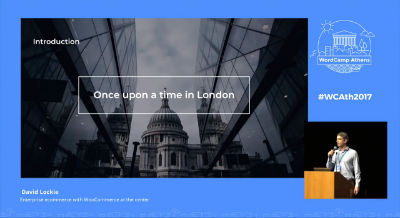 David Lockie: Enterprise Ecommerce with WooCommerce at the center