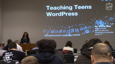 Diana Day: Teaching Teens WordPress