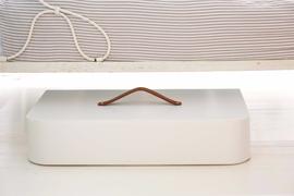 Marrakesh Large Storage Box - White