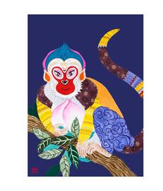 The Monkey-Chinese Zodiac Print