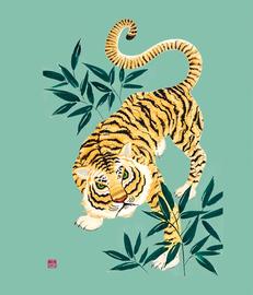 The Tiger-Chinese Zodiac Print