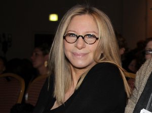 Barbra Streisand at the Clinton "Health Matters" Conference in La Quinta, California